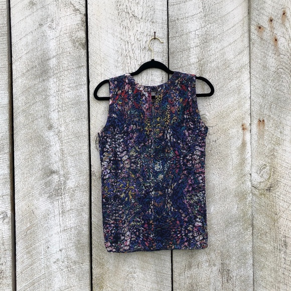 Cabi | abstract tank top with keyhole - Picture 2 of 5